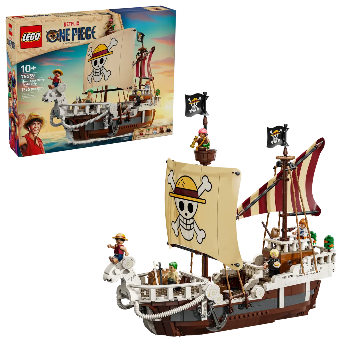 Lego One Piece - Barco Pirata Going Merry (75639)
